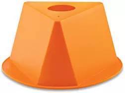 Conos de control de inventario - Naranja